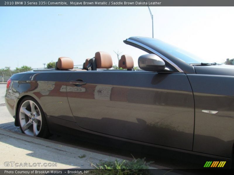 Mojave Brown Metallic / Saddle Brown Dakota Leather 2010 BMW 3 Series 335i Convertible