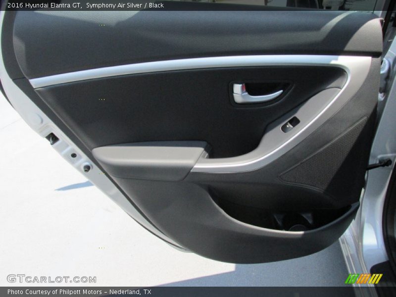 Symphony Air Silver / Black 2016 Hyundai Elantra GT
