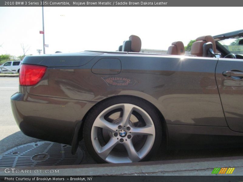 Mojave Brown Metallic / Saddle Brown Dakota Leather 2010 BMW 3 Series 335i Convertible