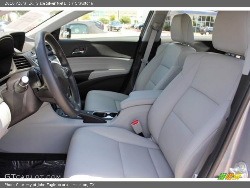 Slate Silver Metallic / Graystone 2016 Acura ILX