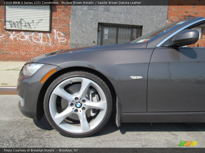 Mojave Brown Metallic / Saddle Brown Dakota Leather 2010 BMW 3 Series 335i Convertible