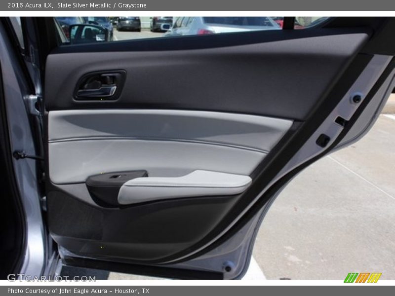 Slate Silver Metallic / Graystone 2016 Acura ILX
