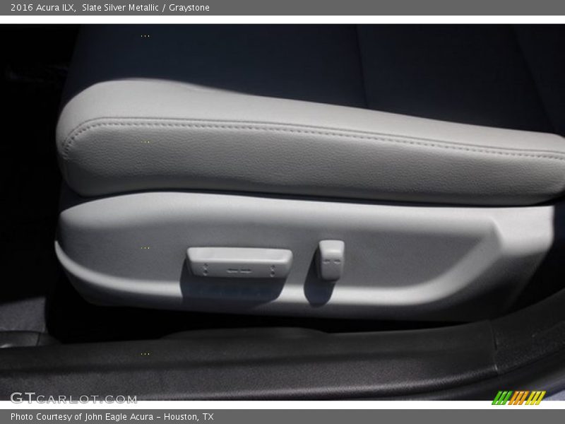 Slate Silver Metallic / Graystone 2016 Acura ILX