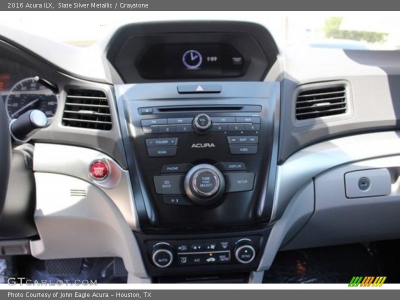Slate Silver Metallic / Graystone 2016 Acura ILX