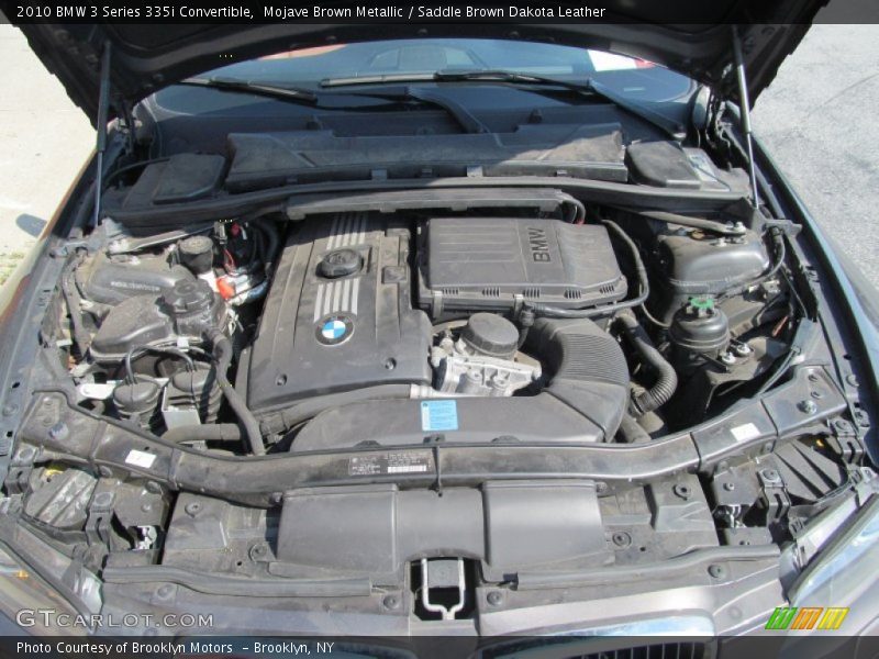 Mojave Brown Metallic / Saddle Brown Dakota Leather 2010 BMW 3 Series 335i Convertible