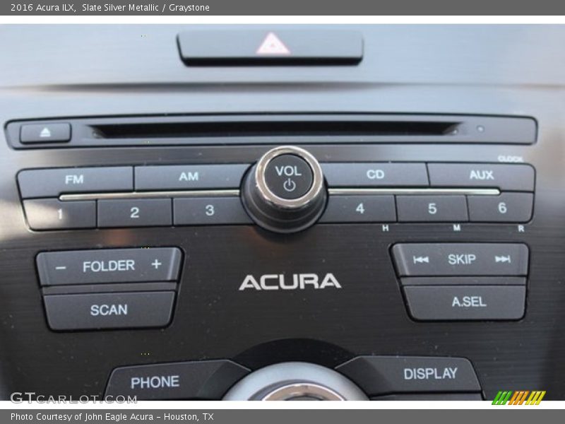Slate Silver Metallic / Graystone 2016 Acura ILX