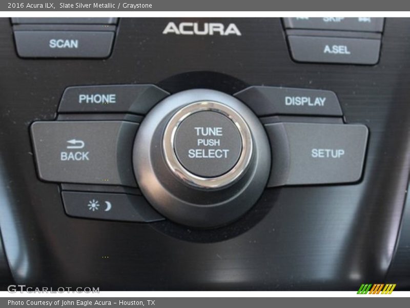 Slate Silver Metallic / Graystone 2016 Acura ILX