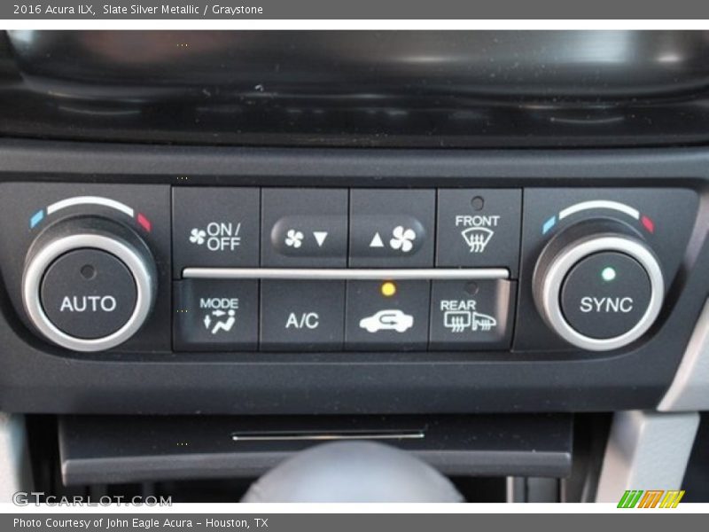 Slate Silver Metallic / Graystone 2016 Acura ILX
