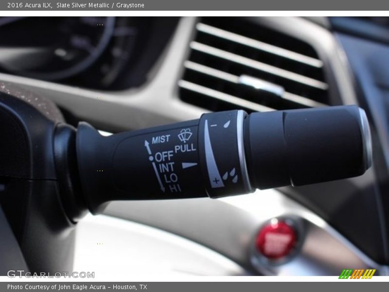 Slate Silver Metallic / Graystone 2016 Acura ILX