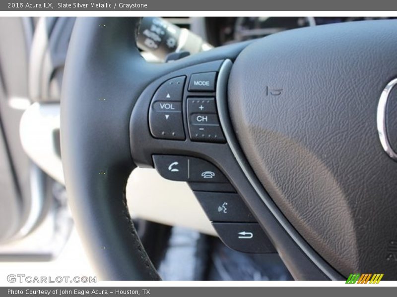 Slate Silver Metallic / Graystone 2016 Acura ILX