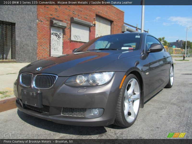 Mojave Brown Metallic / Saddle Brown Dakota Leather 2010 BMW 3 Series 335i Convertible