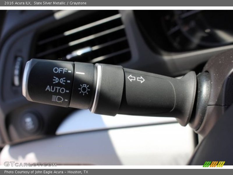 Slate Silver Metallic / Graystone 2016 Acura ILX