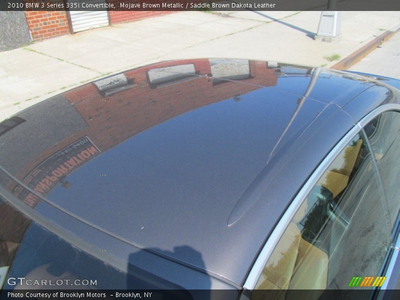Mojave Brown Metallic / Saddle Brown Dakota Leather 2010 BMW 3 Series 335i Convertible