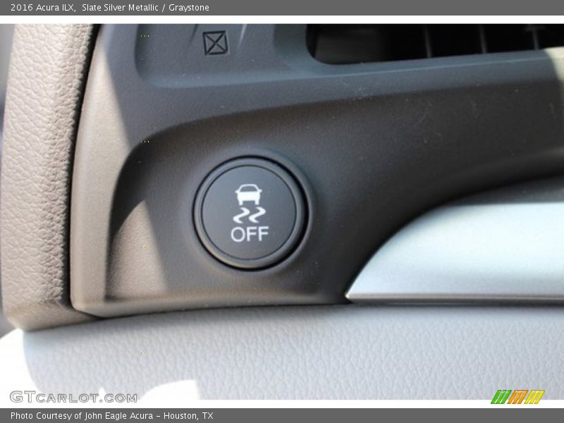Slate Silver Metallic / Graystone 2016 Acura ILX