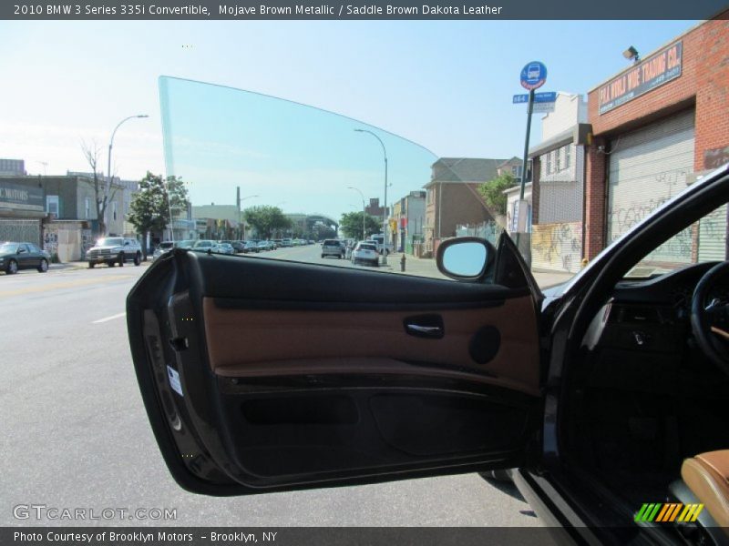 Mojave Brown Metallic / Saddle Brown Dakota Leather 2010 BMW 3 Series 335i Convertible