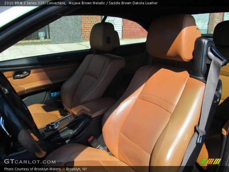Mojave Brown Metallic / Saddle Brown Dakota Leather 2010 BMW 3 Series 335i Convertible