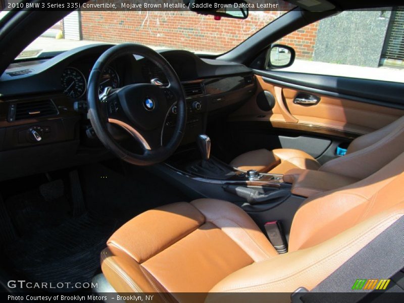 Mojave Brown Metallic / Saddle Brown Dakota Leather 2010 BMW 3 Series 335i Convertible