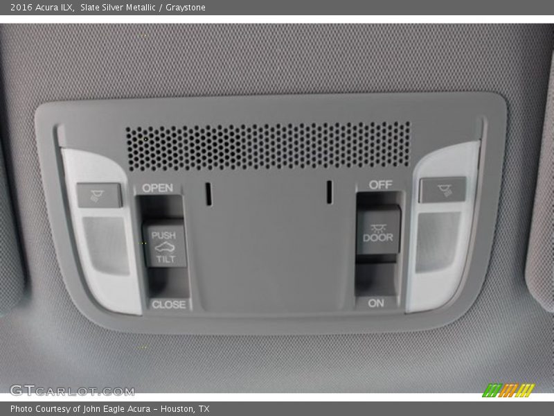 Slate Silver Metallic / Graystone 2016 Acura ILX