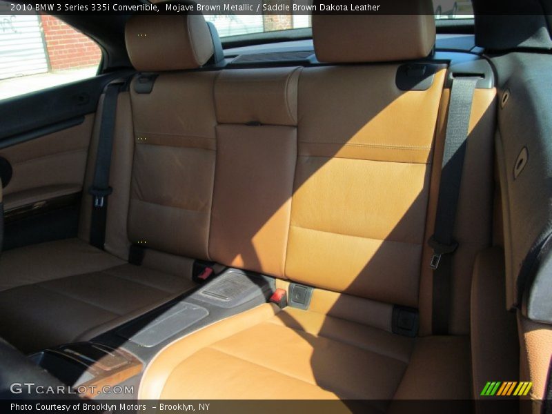 Mojave Brown Metallic / Saddle Brown Dakota Leather 2010 BMW 3 Series 335i Convertible