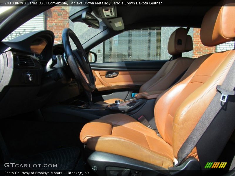 Mojave Brown Metallic / Saddle Brown Dakota Leather 2010 BMW 3 Series 335i Convertible