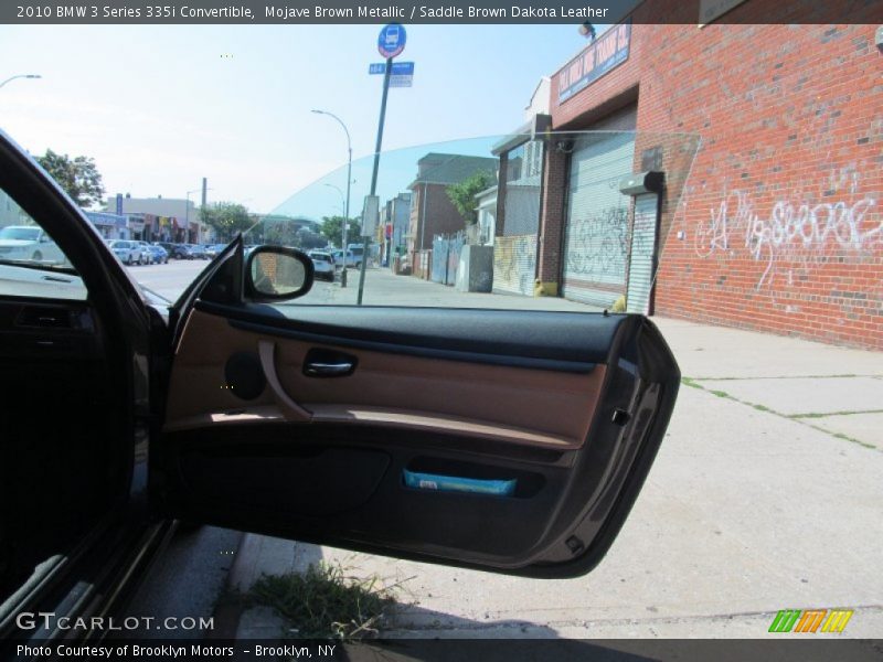 Mojave Brown Metallic / Saddle Brown Dakota Leather 2010 BMW 3 Series 335i Convertible