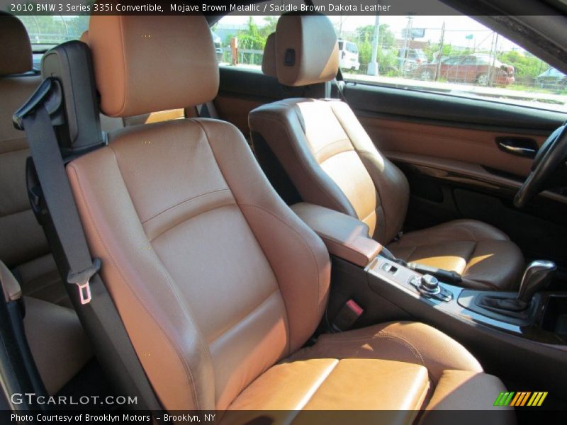 Mojave Brown Metallic / Saddle Brown Dakota Leather 2010 BMW 3 Series 335i Convertible