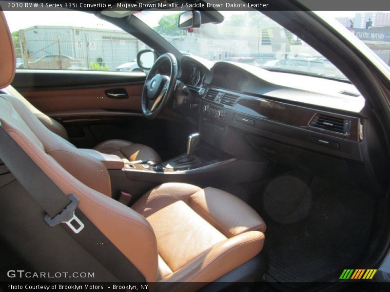 Mojave Brown Metallic / Saddle Brown Dakota Leather 2010 BMW 3 Series 335i Convertible