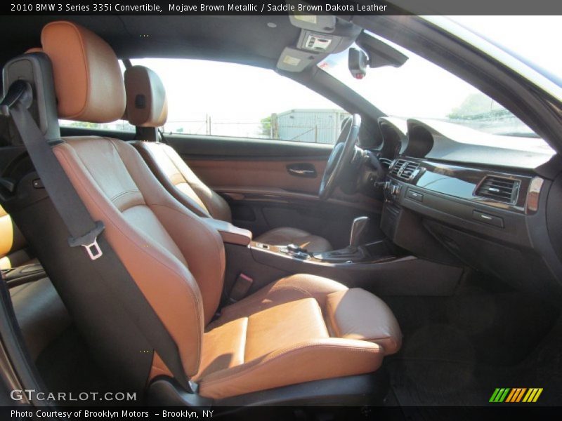 Mojave Brown Metallic / Saddle Brown Dakota Leather 2010 BMW 3 Series 335i Convertible