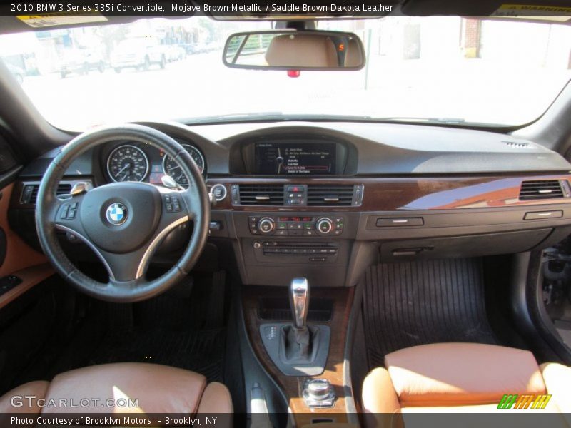 Mojave Brown Metallic / Saddle Brown Dakota Leather 2010 BMW 3 Series 335i Convertible