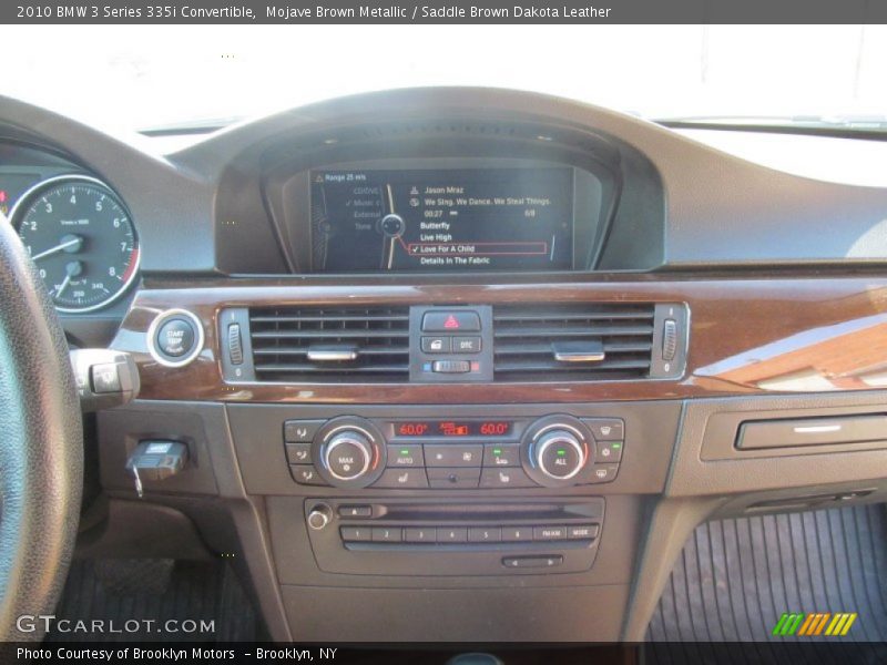 Mojave Brown Metallic / Saddle Brown Dakota Leather 2010 BMW 3 Series 335i Convertible