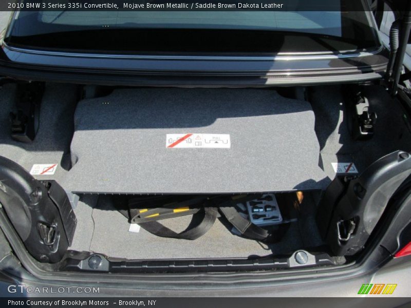 Mojave Brown Metallic / Saddle Brown Dakota Leather 2010 BMW 3 Series 335i Convertible