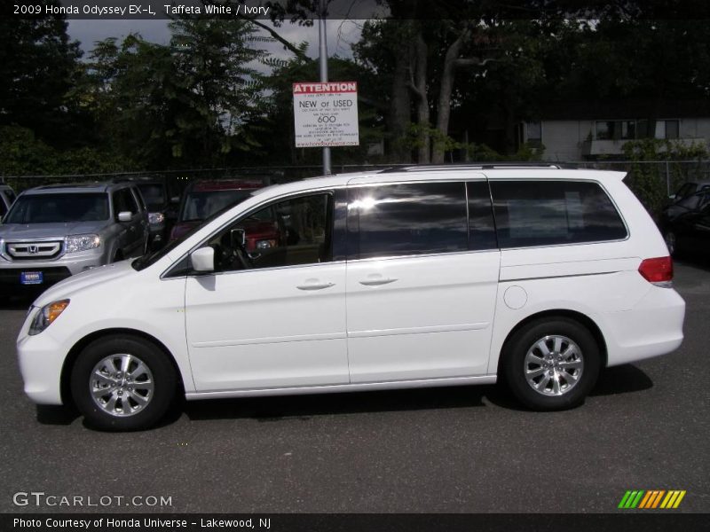 Taffeta White / Ivory 2009 Honda Odyssey EX-L