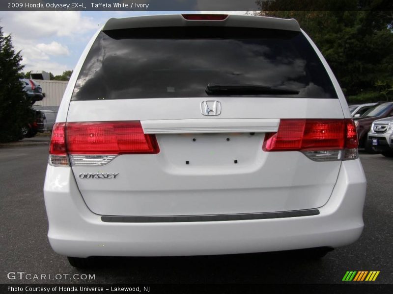Taffeta White / Ivory 2009 Honda Odyssey EX-L