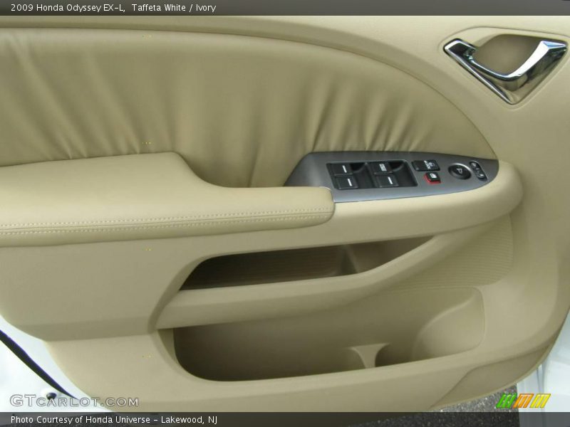 Taffeta White / Ivory 2009 Honda Odyssey EX-L