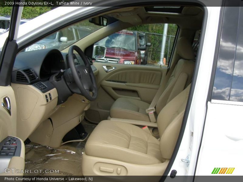 Taffeta White / Ivory 2009 Honda Odyssey EX-L