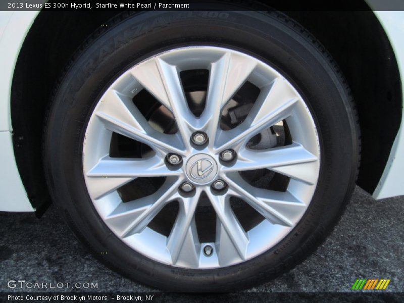 Starfire White Pearl / Parchment 2013 Lexus ES 300h Hybrid