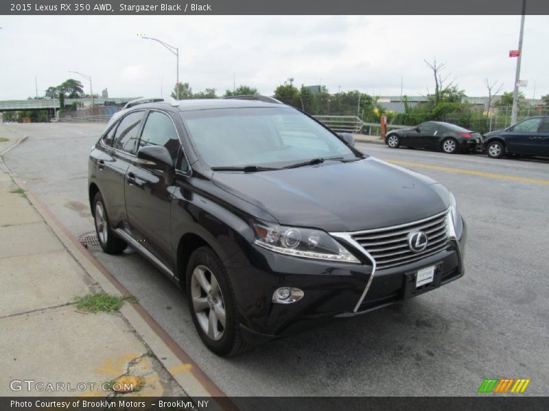 Stargazer Black / Black 2015 Lexus RX 350 AWD