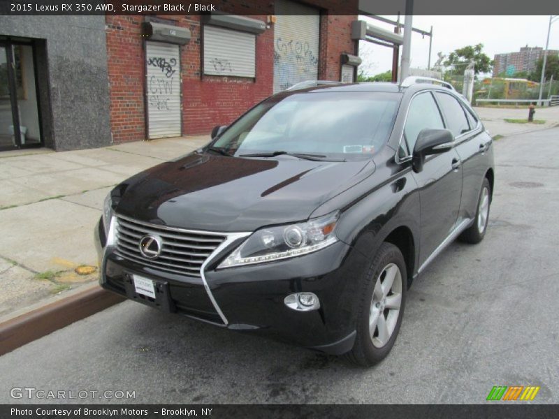 Stargazer Black / Black 2015 Lexus RX 350 AWD