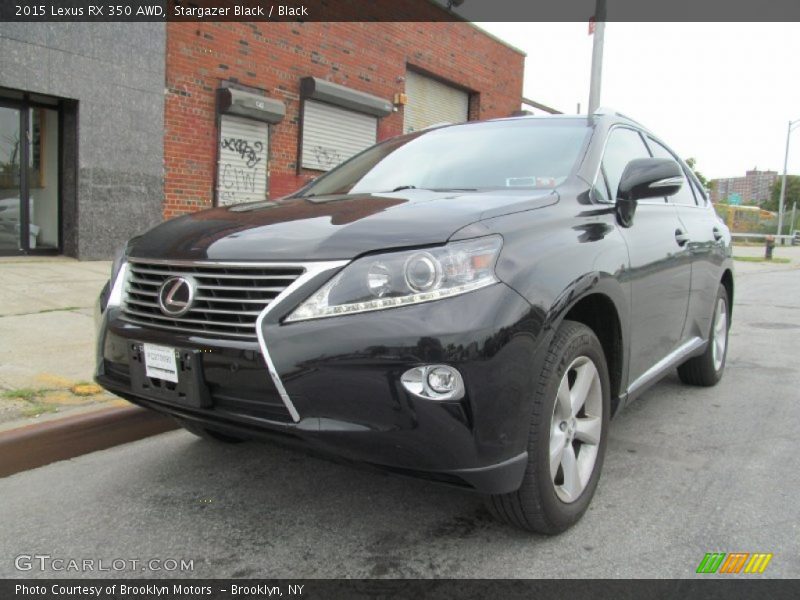 Stargazer Black / Black 2015 Lexus RX 350 AWD