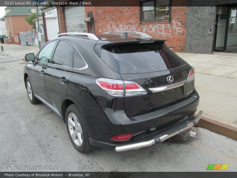 Stargazer Black / Black 2015 Lexus RX 350 AWD