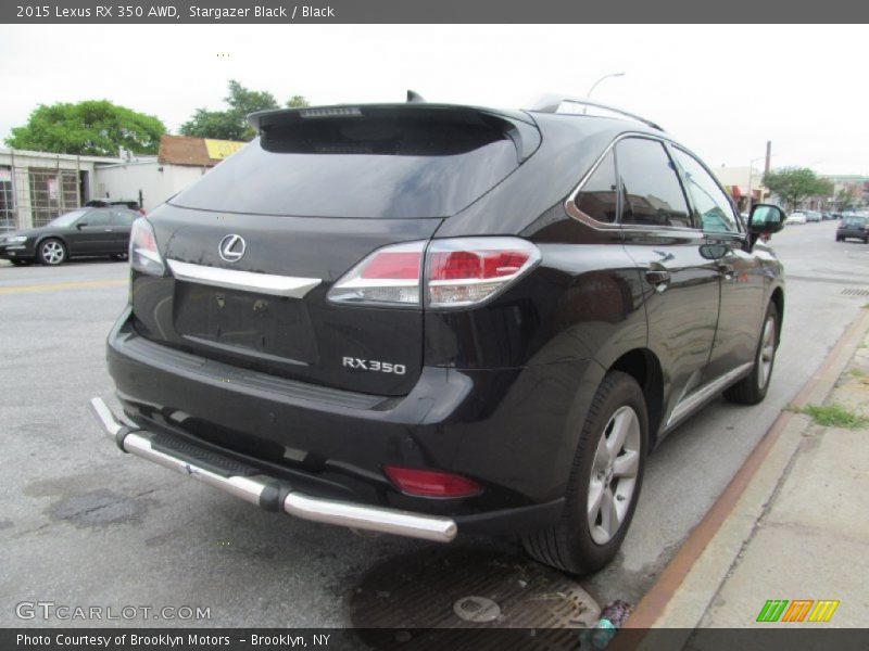 Stargazer Black / Black 2015 Lexus RX 350 AWD