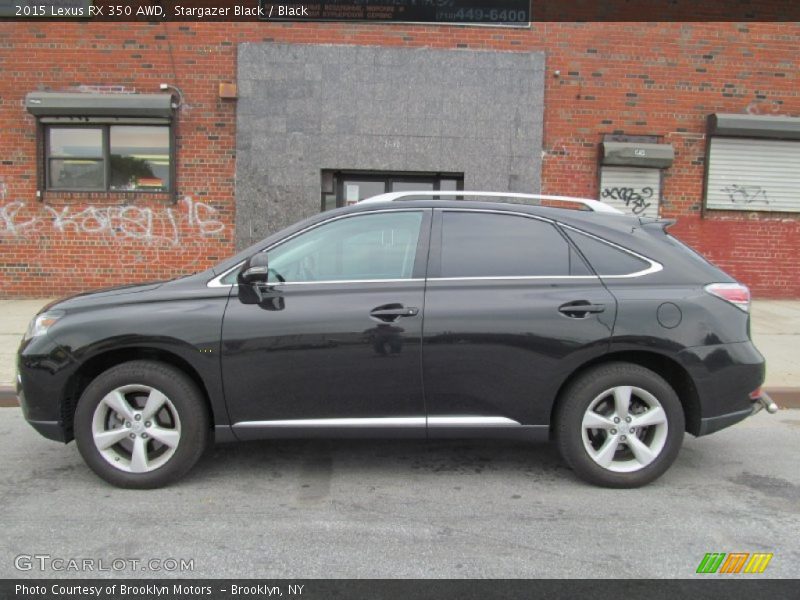 Stargazer Black / Black 2015 Lexus RX 350 AWD