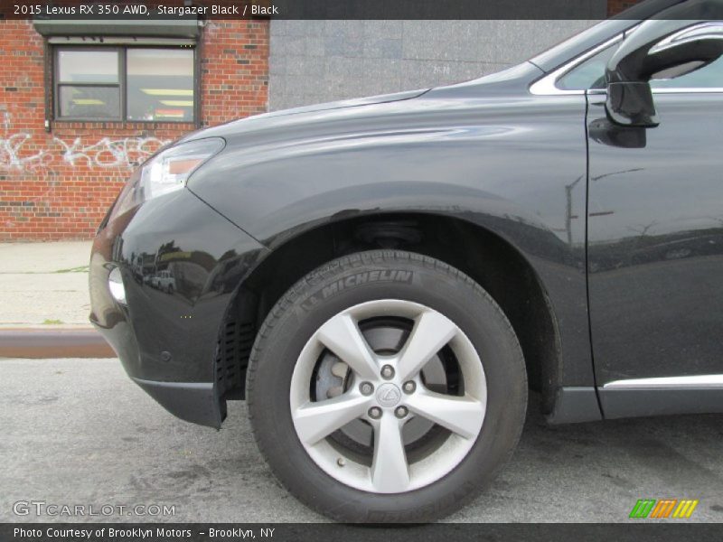 Stargazer Black / Black 2015 Lexus RX 350 AWD