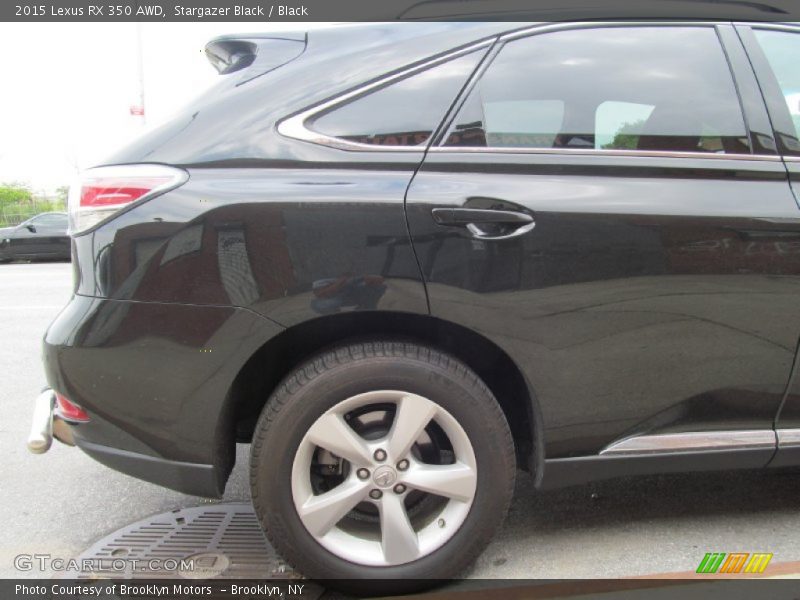 Stargazer Black / Black 2015 Lexus RX 350 AWD