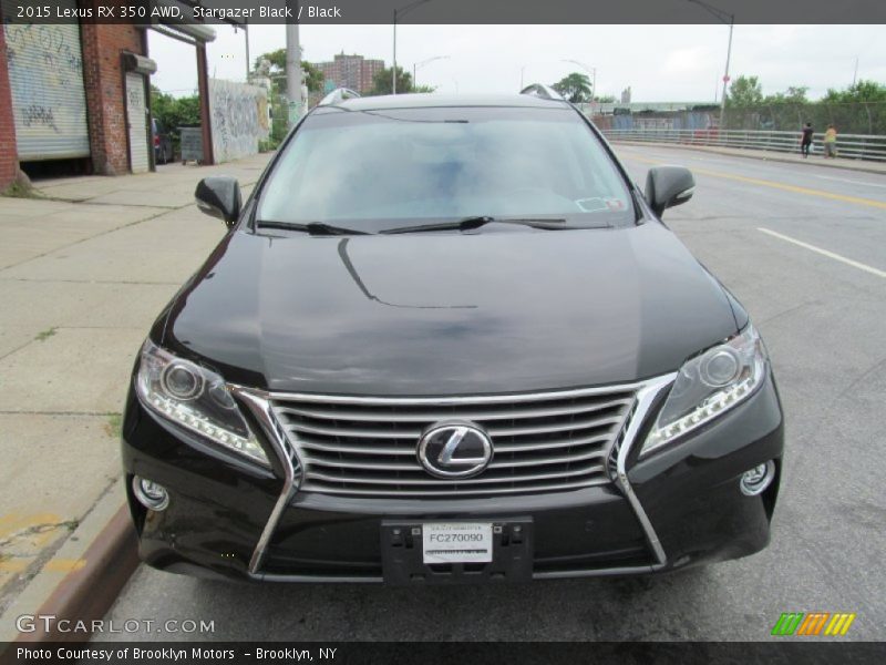 Stargazer Black / Black 2015 Lexus RX 350 AWD