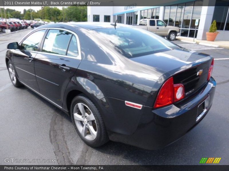 Black Granite Metallic / Ebony 2011 Chevrolet Malibu LT