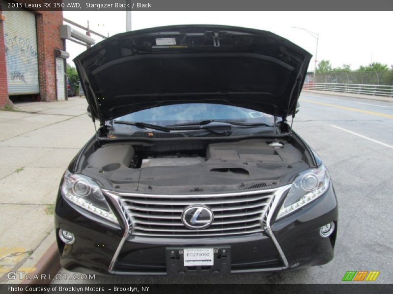 Stargazer Black / Black 2015 Lexus RX 350 AWD