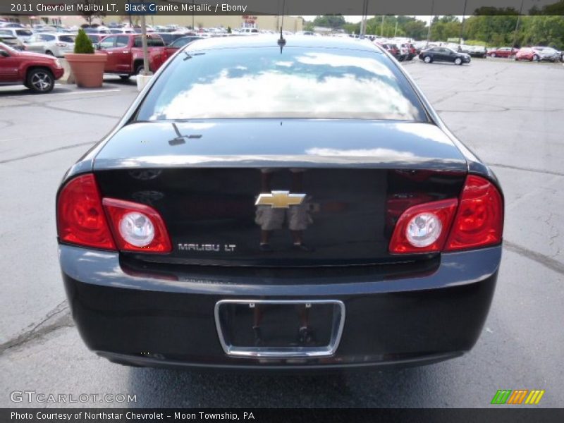 Black Granite Metallic / Ebony 2011 Chevrolet Malibu LT