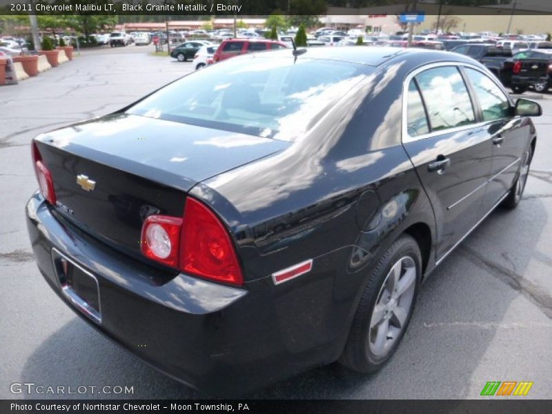 Black Granite Metallic / Ebony 2011 Chevrolet Malibu LT