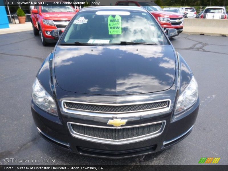 Black Granite Metallic / Ebony 2011 Chevrolet Malibu LT